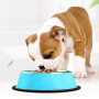 Wholesale Pet Food Container Non-slip  Stainless Steel Pet Bowls For Cats And Dogs