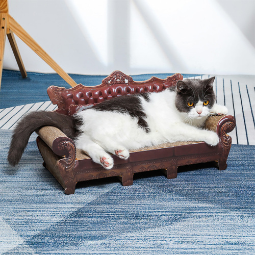 Wholesale Custom Thick Cardboard Cat Scratcher Couch for Cats