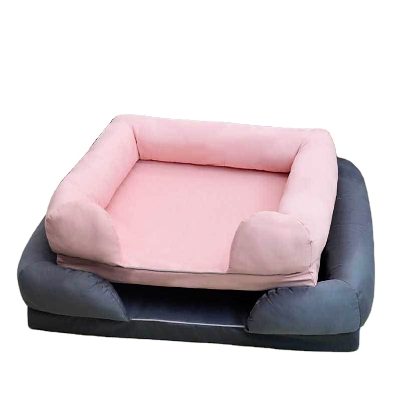 Wholesale High-Quality Pet Bed Custom Memory Foam Dog Bed Medium Foam Pet Sofa