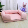 Wholesale High-Quality Pet Bed Custom Memory Foam Dog Bed Medium Foam Pet Sofa