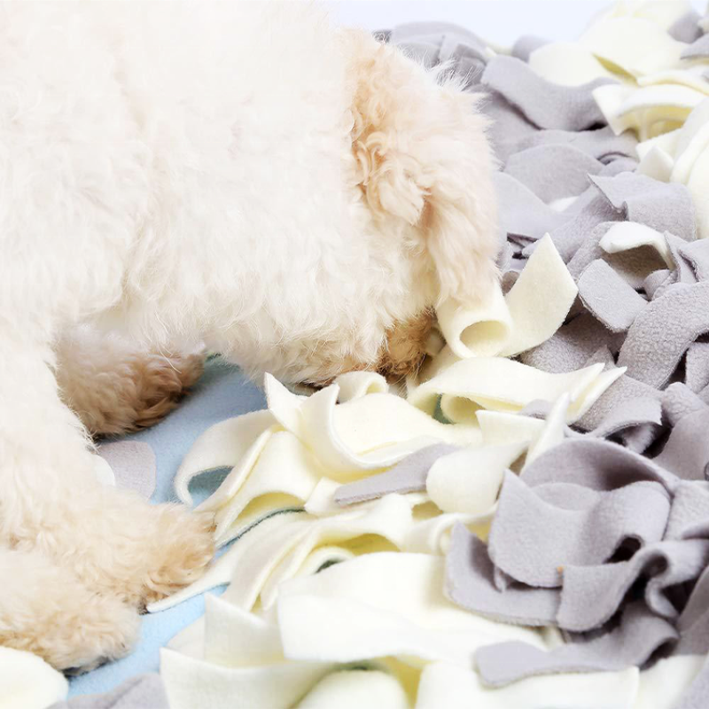 Durable Anti Bite Dog Snuffle Mat Pet Sniffling Nose Work Blanket Dog Training Mat