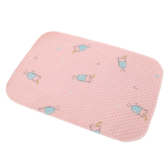 Baby Waterproof Diaper Changing Pad Reusable and Washable Newborn Travel Mat Station for Home Travel Outside