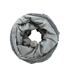 Pet Collapsible Cat Tunnel, Cat Toys Play Tunnel Durable Suede Hideaway Pet Crinkle Tunnel