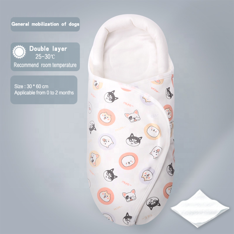 Extremely Soft 0-6 months Newborns Infant Sleeping bag Adjustable Sack Baby Swaddle Blanket wrap with Head pillow for girls boy