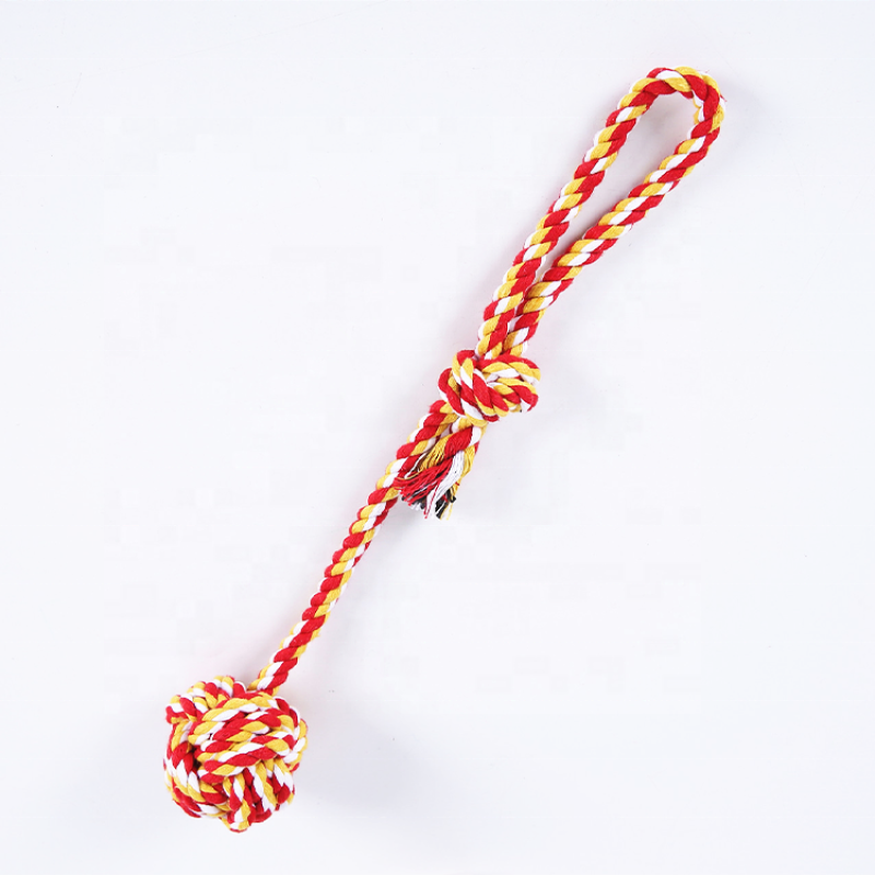 Dog Cotton Rope Teeth Cleaning Toys for Aggressive Chewers Tough Rope Chew Toys for Large Medium Dog Indestructible