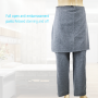 Easy To Wear Incontinence Nursing Pants Open Patient Care Clothes For Elderly