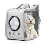 Portable Pet Travel Carrier Space Capsule Pet Cat Bubble Backpack Waterproof Traveler Knapsack for Cat and Small Dog