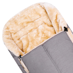 Wool-like material Warm Bunting Bag Universal Stroller Sleeping Bag Cold Weather Waterproof Toddler Footmuff