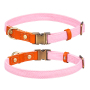 Wholesale Heavy-Duty Polyester Leather Personalized Custom Pet Collar For Dog