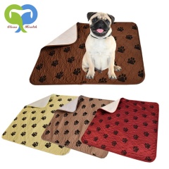 Hot Sale Washable Dog Pee Pad,Quick Absorbent puppy training pads,waterproof pet mat