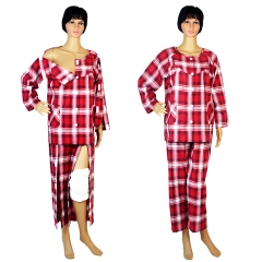 Hot Sell Incontinence Pajamas/ Paralysis Long Time Clothing/ Fracture Patient Care Suite