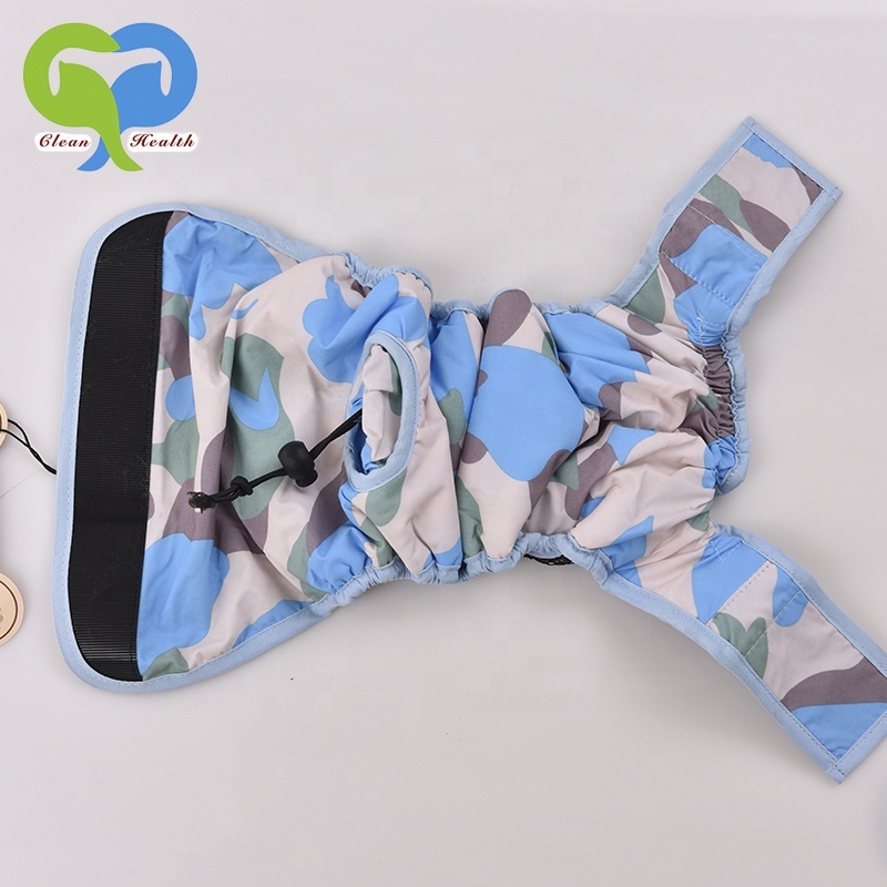 waterproof puppy diaper wrap belly band reusable washable dog diaper
