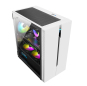 New game case, simple and stylish, support 360 water cooling and RGB fan