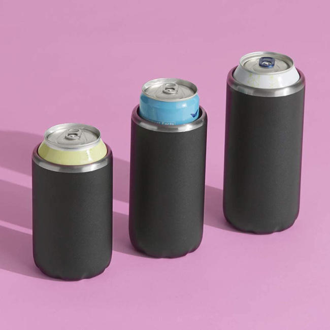 12oz Double Wall Stainless Steel Beer Bottle Insulated Can Cooler Slim Can Cooler Holder