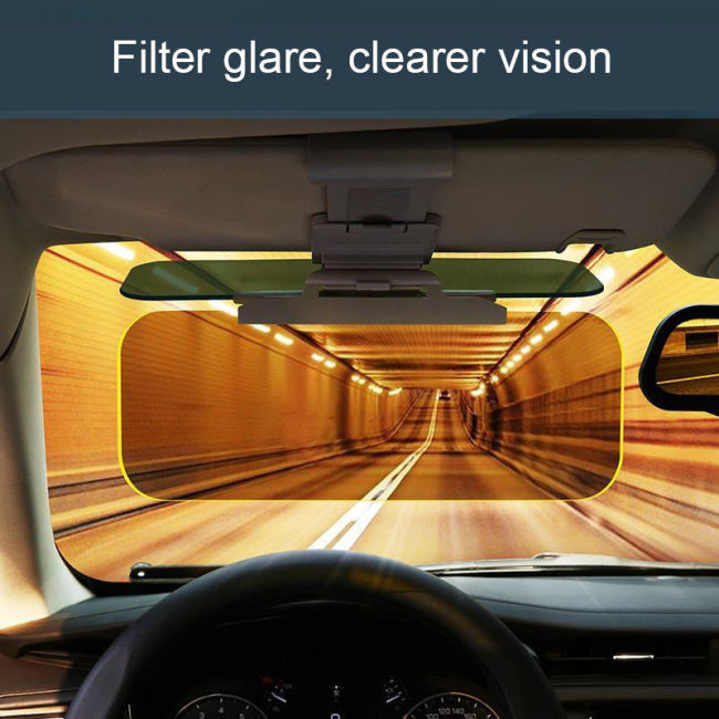 Multifunctional Anti-glare Day And Night Goggles Car Sun Visor