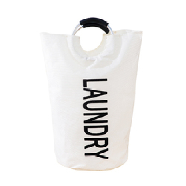 Foldable Canvas Bathroom Cloth Storage Washing Box Laundry Hamper Laundry Basket bags with Handles