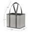 Collapsible Reusable Grocery Bags Set Durable Heavy Duty Tote Bag Grocery Shopping Box Bag with Reinforced Bottom