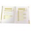 Wedding Planner Book And Organizer Custom Logo A4/ A5 Gold Spiral Notebook Wedding Planner