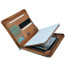 Executive Zippered iPad Holder Leather Documents Organizer Agenda/Portfolio File Folder With Letter-Size Notepad and Pockets