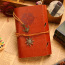 Vintage Genuine A6 A7 Leather Notebook