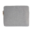 Bulk Gray Simple Unisex Travel Business Office University Cotton Canvas Sleeve Laptop Bags