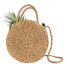 Summer beach embroidery moroccan straw tote bag straw bag straw beach bag for women