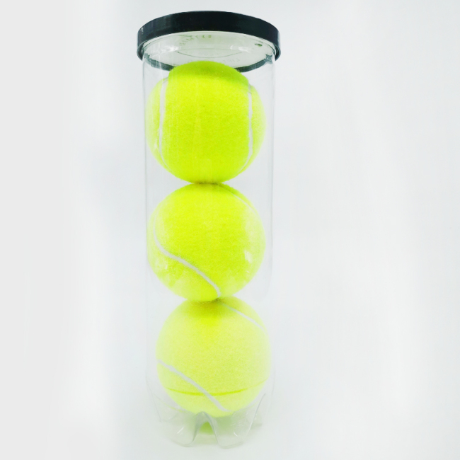 Professional 57% wool natural rubber padel ball tennis ball