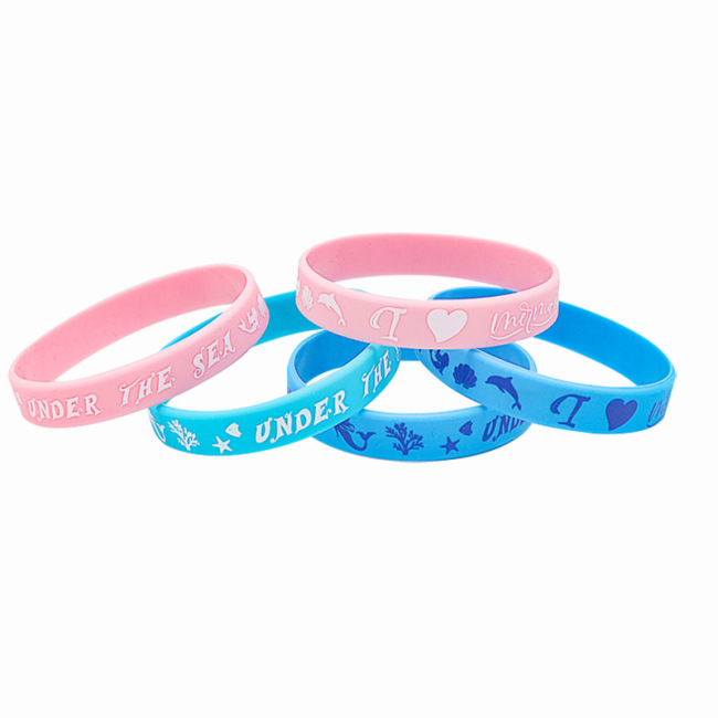Silicone Bracelets Elastic Wrist Hand Band Rubber Wristbands With Logo Custom China Engraved Silicon Bracelet For Custom