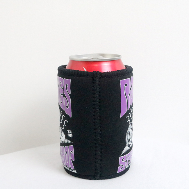 Stubbie Silk Printing Can Cooler Party Promotion Gift Cola Insulted Sleeves Cheap Neoprene Stubby Holder Beer Koozy with Logo