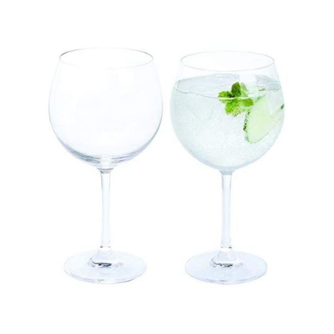 25oz  Large Gin and Tonic Glasses  Fancy Copas Large Crystal barware