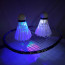 Creative Led RGB Luminous Colorful Badminton For Sports Indoor Outdoor Gym at Night