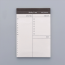 Daily Schedule Tear Off Planner Notepad Memo Pad