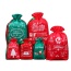 Customized Sacs En Tissu Non Tisse Cheap Retail Gift Storage Drawstring Christmas Non Woven Bags