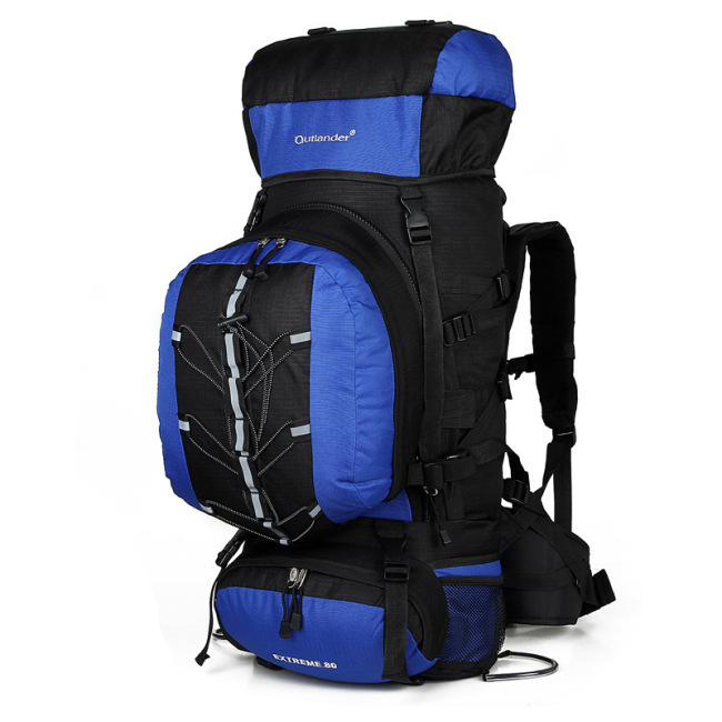 Factory Wholesale Professional Mountaineering Bag 80L Sports Outdoor Bag Travel Backpack Hiking Camping Backpack