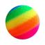 Customized Inflatable 8.5" Game Ball  Bounce Playground Balls Rainbow Colored Rubber Bouncing Balls with Pump  for Kids