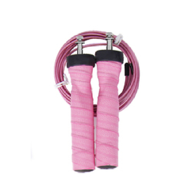 Custom Adjustable Fitness Jump Rope With logo PVC Gym Handle High Speed Skipping Jump Rope