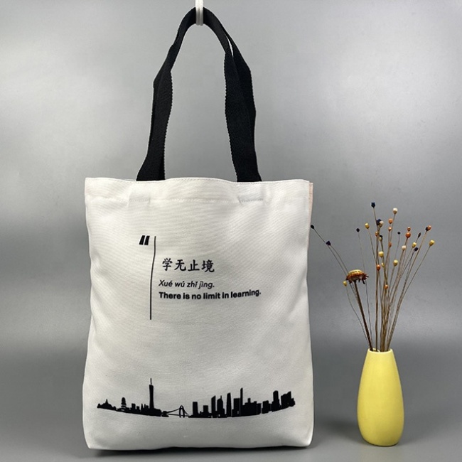Oversized Sublimation Tote Bags For Sublimation Large Tote Canvas Tote Bag Custom Logo Printed Recycled Reusable Tote Bag