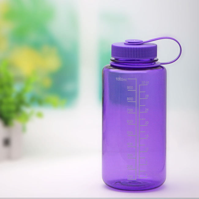 GZYSL USA 500ml 1000 ML custom logo BPA Free nalgene Water Bottles sports With Non-Toxic Large Capacity Tritan Leakproof lid