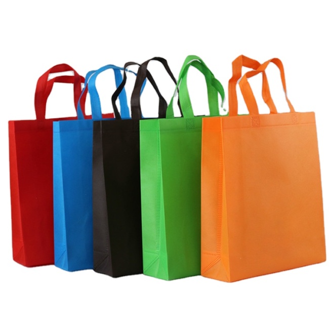 Wholesale Supplier Leisure Cheap Grocery Shopping Travel Party Gift Packaging Custom Non Woven Bags