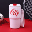 2022 New 400ml 600ml  Unique Thermal Coffee Cup Stainless Steel Insulated Travel Mug Diamond Shape Portable Mini Coffee Cup