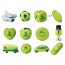 Cartoon character polyurethane Eco Friendly Biodegradable soccer PU squeeze sponge memory foam anti stress ball
