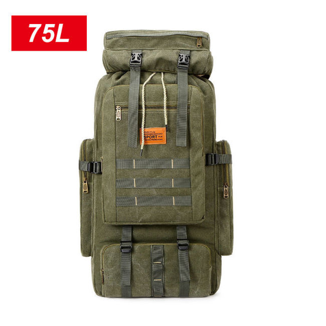 Outdoor sport  travel  hiking camping backpack  mochilas militares military tactical backpack  100l waterproof