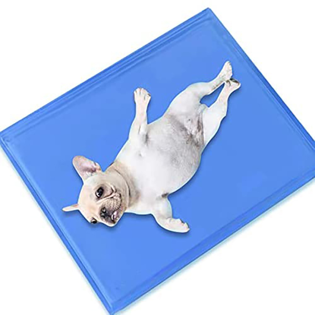Reusable pads cooling mat customized dog travel pet cooling mat dog designer dog bed gel cooling mat