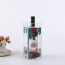 Color printing Transparent PVC wine Ice Bag  Wine Pouch Cooler Bag with Handle champagne bags