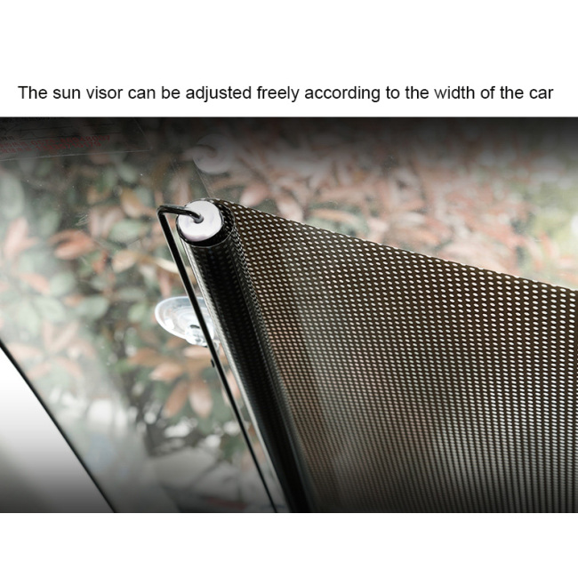Automobile Sunshade Heat Insulation Auto Rolling Blinds Retractable Side Window Car Sunshades Curtain