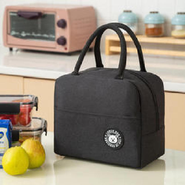 Portable Custom Wholesale Tote Bags Cooler Picnic Food Delivery Thermal Cooler Bag Reusable Insulated Cooler Lunch Bag