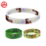 Custom Logo Full Color Print Party Sport Basketball Festival Polyester Bracelet Sublimation Fabric Woven Elastic Wristband
