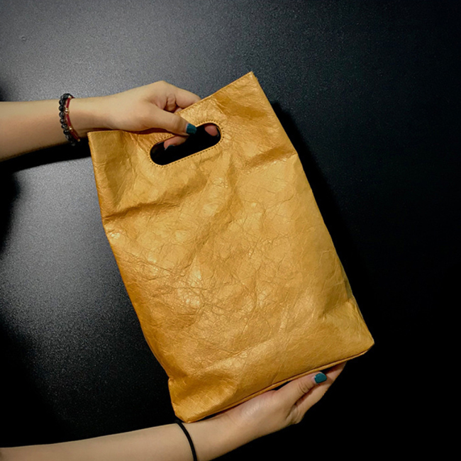 Eco-Friendly Recycle Waterproof Tyvek Pouch Bag Custom Dupont Paper Bag Handbags Messenger Bags