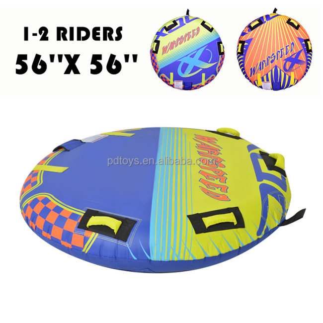New custom inflatable water ski towable tubes for water sport