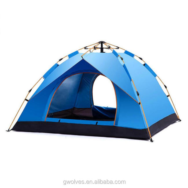 3-4 Person Automatic Portable Folding Family Camping Tents Waterproof Pop Up Tent for Outdoor